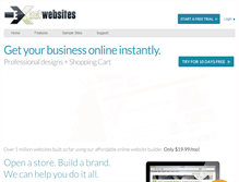 Tablet Screenshot of exactwebsites.com